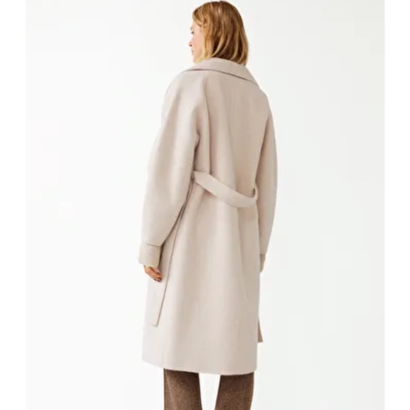& Other Stories NWOT Oversized Belted Coat size M - Picture 4 of 15